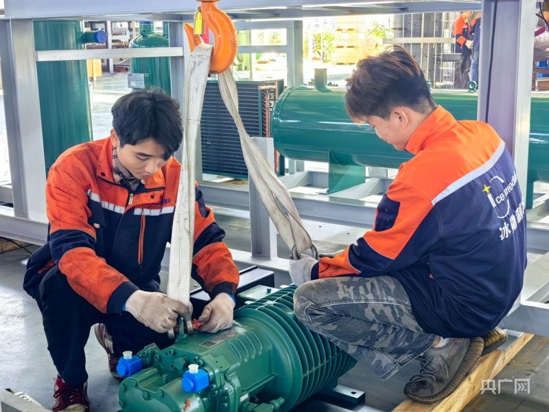 央廣網(wǎng)報(bào)道|直擊開工首日，元?dú)庵怠袄瓭M”