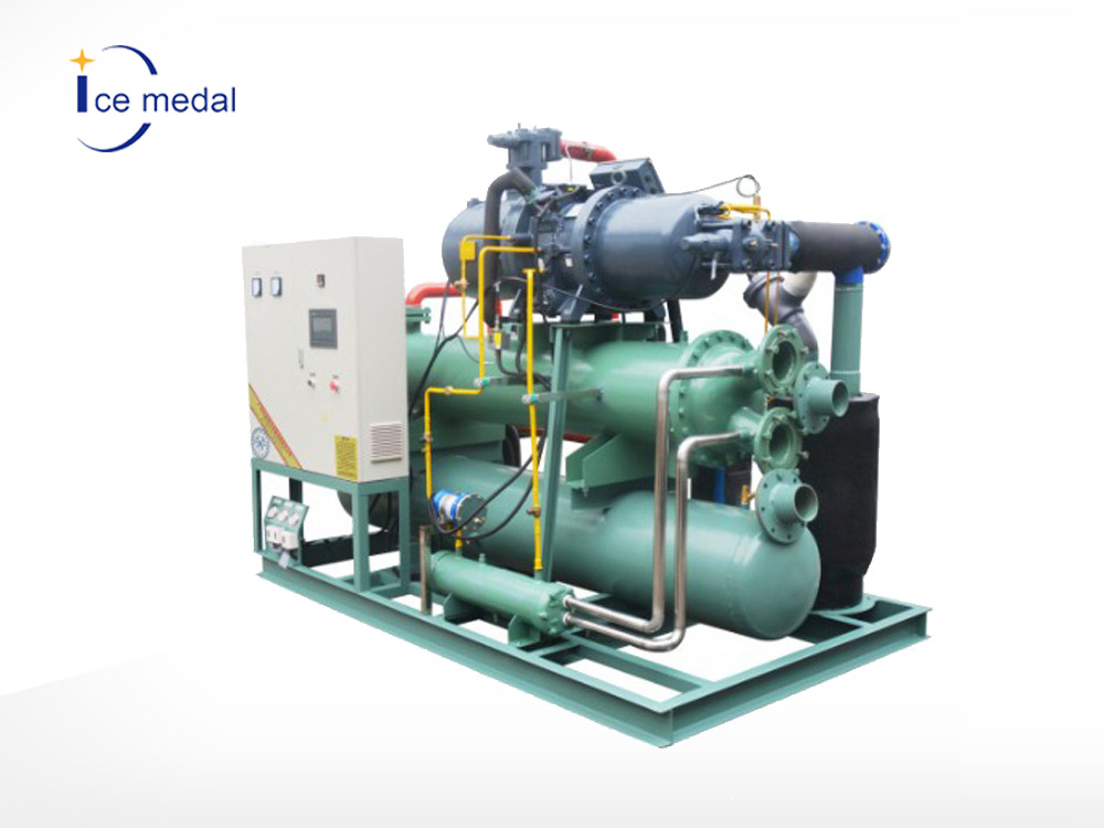 日產(chǎn)20噸鹽水式冰磚機 混凝土降溫設備